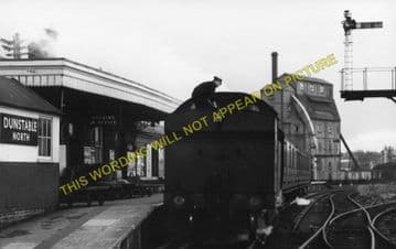 Dunstable North Railway Station Photo. Standridgeford Line. LNWR. (3)
