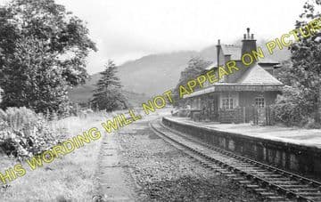 Duror Railway Station Photo. Appin - Kentallen. Connel to Ballachulish. (1).