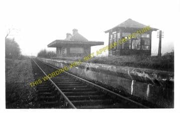 Dykebar Railway Station Photo. Barrhead - Paisley. Caledonian Railway. (1).