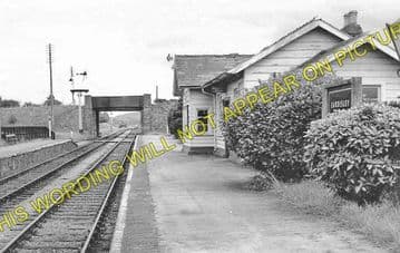 Eardisley Railway Station Photo. Whitney to Almeley and Kinnersley Lines. (2)..