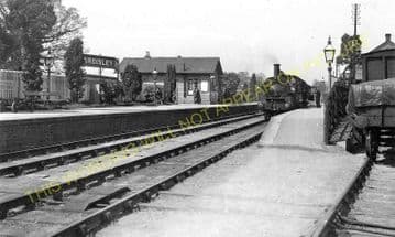 Eardisley Railway Station Photo. Whitney to Almeley and Kinnersley Lines. (5)