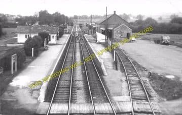 Eardisley Railway Station Photo. Whitney to Almeley and Kinnersley Lines. (6)