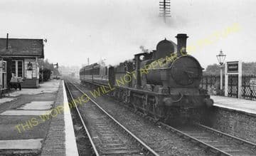 Eardisley Railway Station Photo. Whitney to Almeley and Kinnersley Lines. (7)