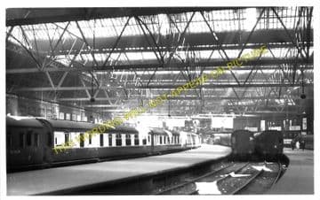 Edinburgh Princes Street Railway Station Photo. Caledonian Railway. (2)..