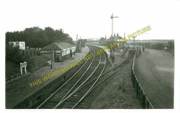 Elie Railway Station Photo. Kilconquhar - St. Monans. Leven to Crail Line. (1)