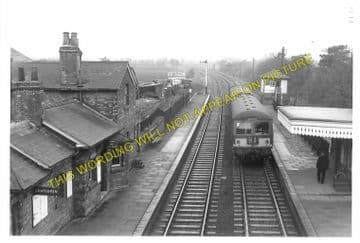Elmesthorpe Railway Station Photo. Hinckley - Croft. Nuneaton to Narborough. (2)
