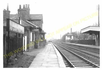 Elmesthorpe Railway Station Photo. Hinckley - Croft. Nuneaton to Narborough. (3)