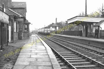 Elmesthorpe Railway Station Photo. Hinckley - Croft. Nuneaton to Narborough. (6)