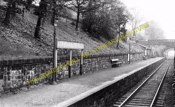 Eskbank & Dalkeith Railway Station Photo. Millerhill - Broomieknowe. (1)