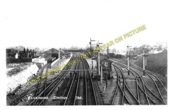 Essendine Railway Station Photo. Tallington - Little Bytham. (1)..