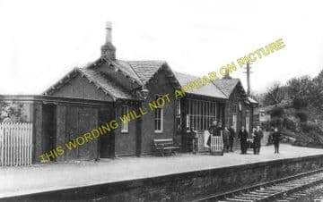 Fairlie High Railway Station Photo. Largs - West Kilbride. Ardrossan Line. (1)