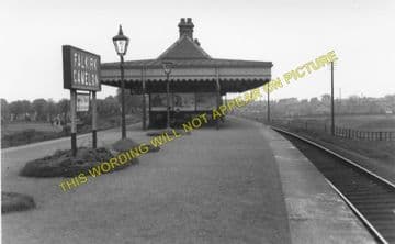 Falkirk Camelon Railway Station Photo. Larbert - Polmont. Manuel Line. (1)..