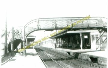 Falkirk Grahamston Railway Station Photo. Larbert - Polmont. Manuel Line. (4)