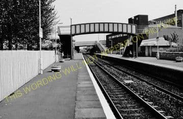 Falkirk Grahamston Railway Station Photo. Larbert - Polmont. Manuel Line. (6)