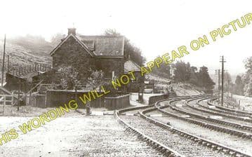 Falstone Railway Station Photo. Plashetts - Thorneyburn. Kielder Line. (2)