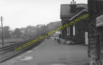 Falstone Railway Station Photo. Plashetts - Thorneyburn. Kielder Line. (4)