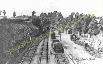 Fawley Railway Station Photo. Ross-on-Wye - Ballingham. Hereford Line. GWR. (12)