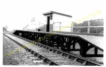 Felindyffryn Railway Station Photo. Trawscoed - Llanilar. Aberystwyth Line. (3)
