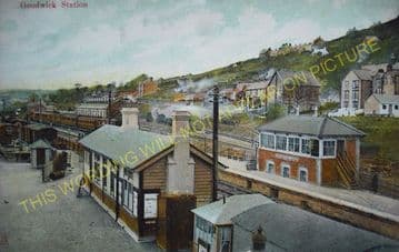 Fishguard & Goodwick Railway Station Photo. Letterston and Clarbeston Lines. (11)