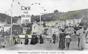 Fishguard & Goodwick Railway Station Photo. Letterston and Clarbeston Lines. (4)