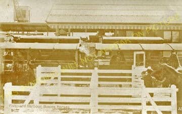 Fishguard Harbour Railway Station Photo. Whitland Line. Great Western Rly. (27).