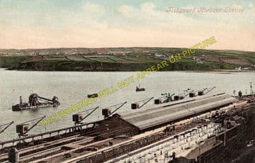 Fishguard Harbour Railway Station Photo. Whitland Line. Great Western Rly. (4)