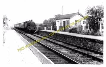 Forden Railway Station Photo. Welshpool - Montgomery. Abermule Line. (4)