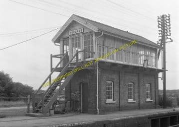 Fordham Railway Station Photo. Newmarket to Soham and Mildenhall Lines. (13)