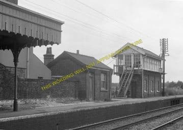 Fordham Railway Station Photo. Newmarket to Soham and Mildenhall Lines. (8)