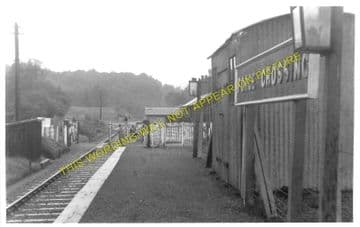 Forge Crossing Railway Station Photo. Titley - Presteign. Great Western Rly. (1)