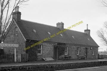 Forsinard Railway Station Photo. Kinbrace - Altnabreac. Highland Railway. (1)