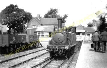 Freshwater Railway Station Photo. Yarmouth and Newport Line. Isle of Wight. (5)
