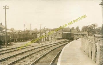 Freshwater Railway Station Photo. Yarmouth and Newport Line. Isle of Wight. (7)