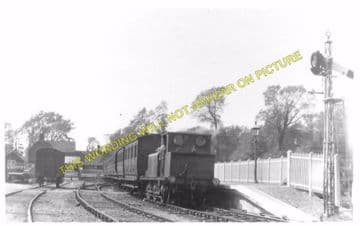 Freshwater Railway Station Photo. Yarmouth and Newport Line. Isle of Wight. (9)