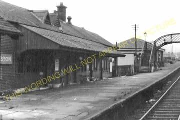 Galston Railway Station Photo. Newmilns - Hurlford. Darvel to Kilmarnock. (2)