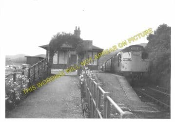 Garelochhead Railway Station Photo. Shandon - Whistlefield. Arrochar Line. (3)