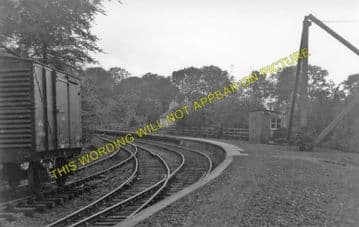 Garlieston Railway Station Photo. Millisle Line. Portpatrick & Wigtownshire. (1)..