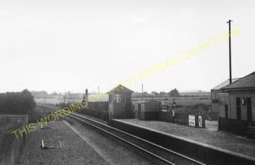 Garmouth Railway Station Photo. Spey Bay - Urqhart. Buckie to Elgin Line. (1)..