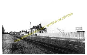 Garmouth Railway Station Photo. Spey Bay - Urqhart. Buckie to Elgin Line. (2)