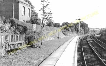 Garth Railway Station Photo. Llangammarch Wells- Cilmery. Builth Wells Line (13)