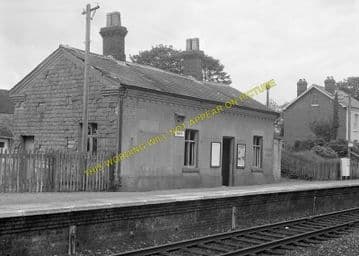 Garth Railway Station Photo. Llangammarch Wells - Cilmery. Builth Wells Line (3)