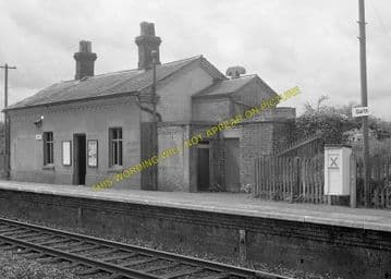 Garth Railway Station Photo. Llangammarch Wells - Cilmery. Builth Wells Line (5)