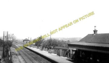 Gavell Railway Station Photo. Kilsyth to Kirkintilloch & Torrance Lines. (1)