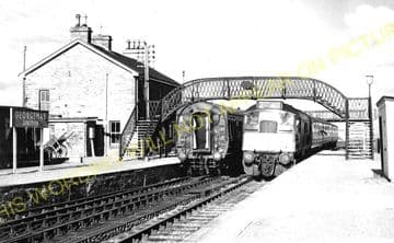Georgemas Jct. Railway Station Photo. Bower to Thurso and Halkirk Lines. (4)