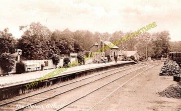 Gifford Railway Station Photo. Humbie, Saltoun, Pencaitland & Ormiston Line. (1)..