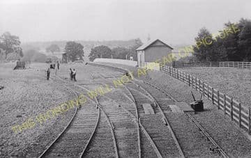 Gifford Railway Station Photo. Humbie, Saltoun, Pencaitland & Ormiston Line. (3)