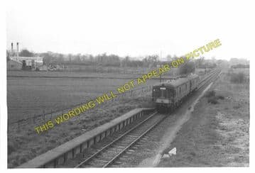 Girtford Railway Station Photo. Sandy - Blunham. Bedford Line. L&NWR. (4)