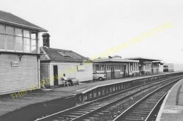 Girvan Railway Station Photo. Pinmore to Killochan and Turnberry Lines. GSWR (4)