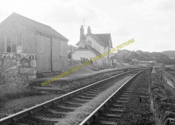 Glan Conway Railway Station Photo. Llandudno - Tal-y-Cafn. Blaenau Line. (7)