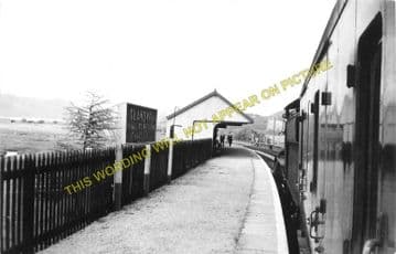 Glandyfi Railway Station Photo. Borth - Dovey Junction. Machynlleth Line. (4)